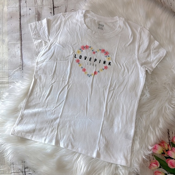 PINK Victoria's Secret Tops - Pink By Victoria’s Secret Short Sleeves Tees Size Large